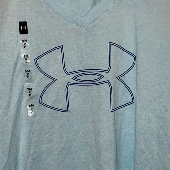 Under Armour Women's Tech Twist Branded V-Neck Tee SM/P NWT - Picture 7 of 9